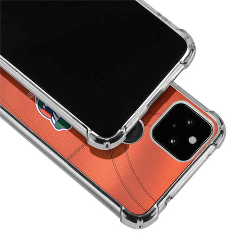 University of Florida Orange Jersey Google Pixel 5 Clear Case